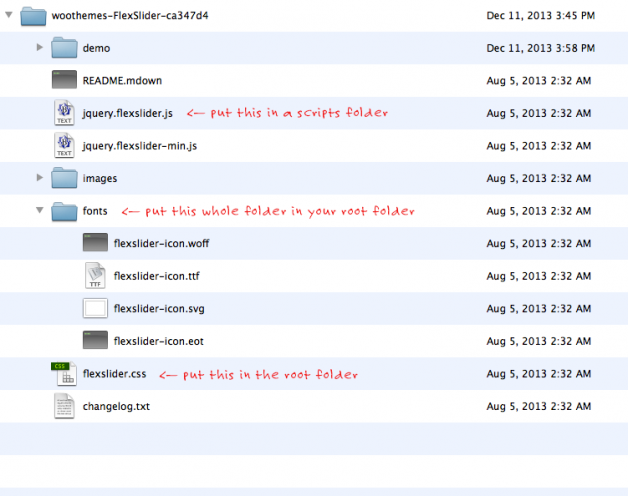 The Flexslider Files